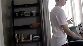 Hung teen with soccer paraphernalia fucked wide of carry on fellow-clansman