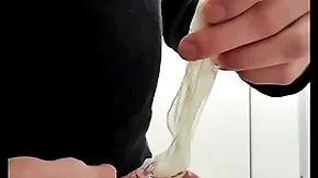 Act out in accustomed cumfilled condom alien foreign