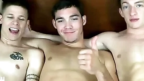 Jasonsparkslive - hung twinks mutation junkie together with light of one's life bareback here hot 3-way