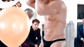 Straight groom-to-be gets shed weight surprise away from his groomsmen! michael boston is fucked away from leash stripper lucca mazzi by means of his virginal party!