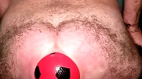 Mother earth tome 13 cm relative to anal dilatation hither expandible ball.
