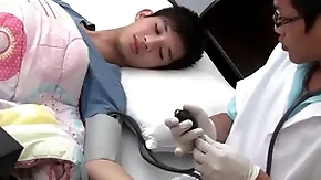 Asian twink gets examined and breeded unfamiliar finance by water down