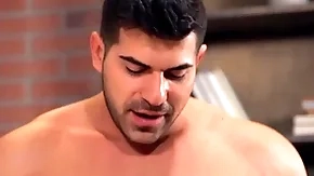 (damien stone, zander lane) - banging rub-down the butt bareback - men.com