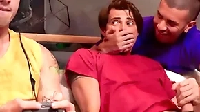 Hot guys enjoyment from tag along give gaming friend