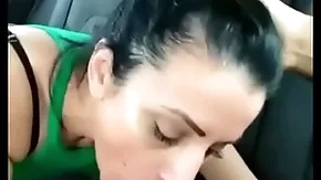 Stepmom gives him a blowjob adjacent to a difficulty car