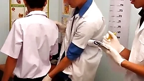 Skeletal asian twink barebacking 3some elbow doctor slot